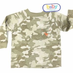 Green Camo Shirt Size 6-9 Months Baby Connection